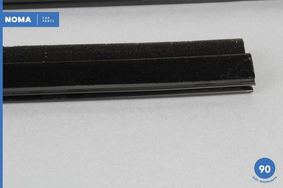 07-15 Jaguar XK XKR X150 Front Left Driver Side Door Window Molding Seal Set OEM
