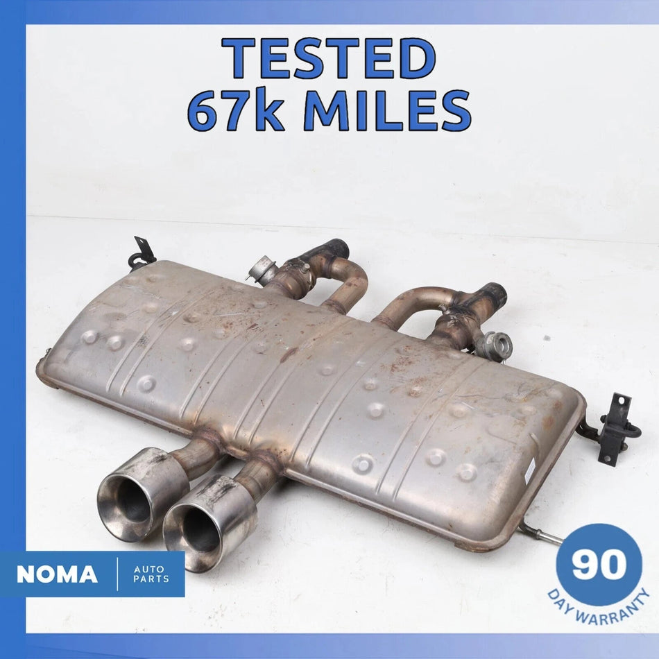 14-21 Jaguar X152 F-Type 3.0L Rear Exhaust Muffler Assembly w/ Tips OEM 67k