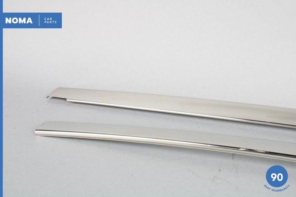 98-03 Jaguar XJ8 VDP X308 LWB Rear Left Side Outer Door Window Molding Set OEM