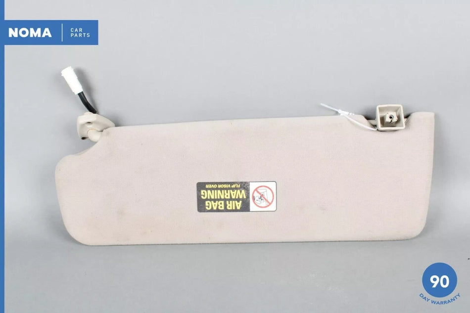 98-03 Jaguar X308 XJ8 XJR VDP Right Passenger Side Sun Visor Shade Beige OEM