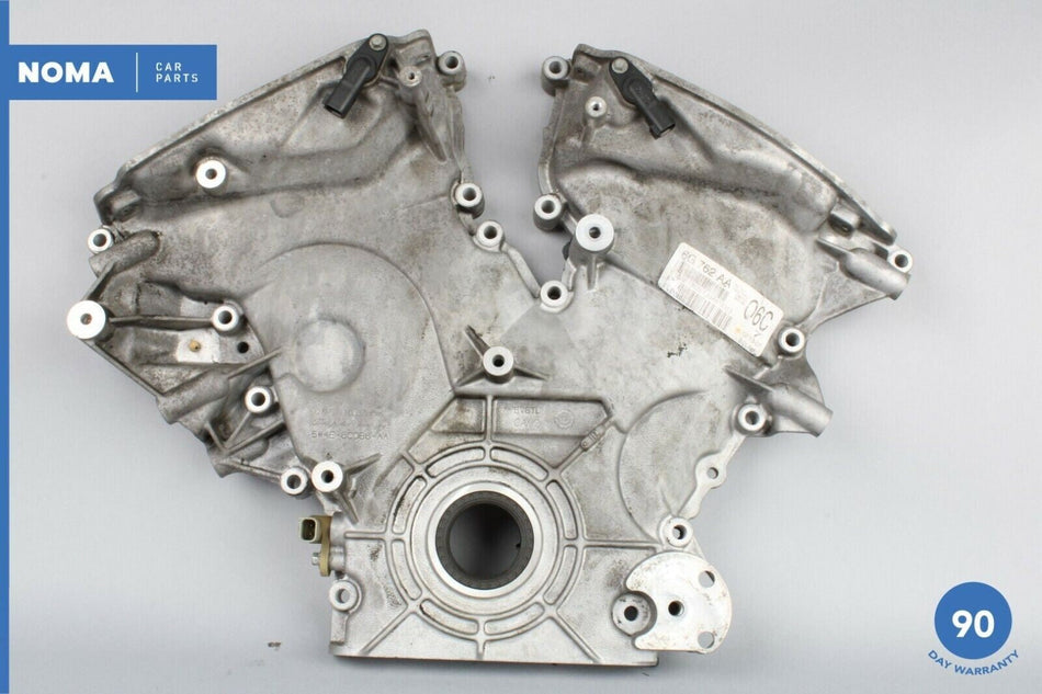 03-08 Jaguar X204 S-Type AJ6 3.0 Engine Motor Timing Chain Cover 5W4E6C086AA OEM