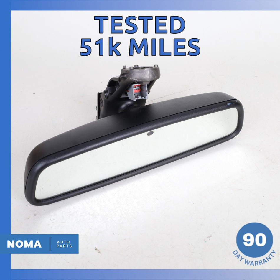 14-17 Jaguar X152 F-Type Convertible Interior Rear View Mirror Black OEM 38k