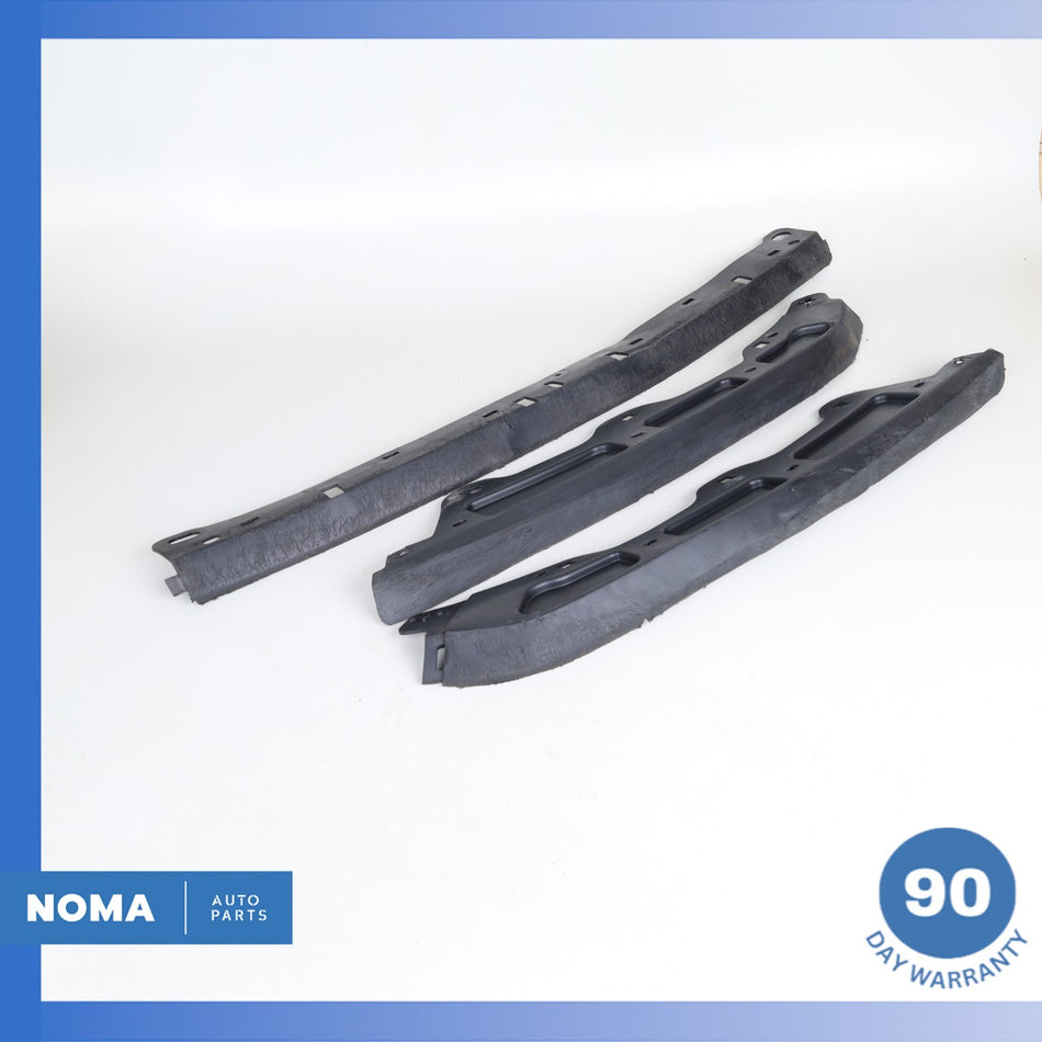 21-24 Jaguar X152 F-Type Front Bumper Deflector Set JX53F002A34AA OEM 29k