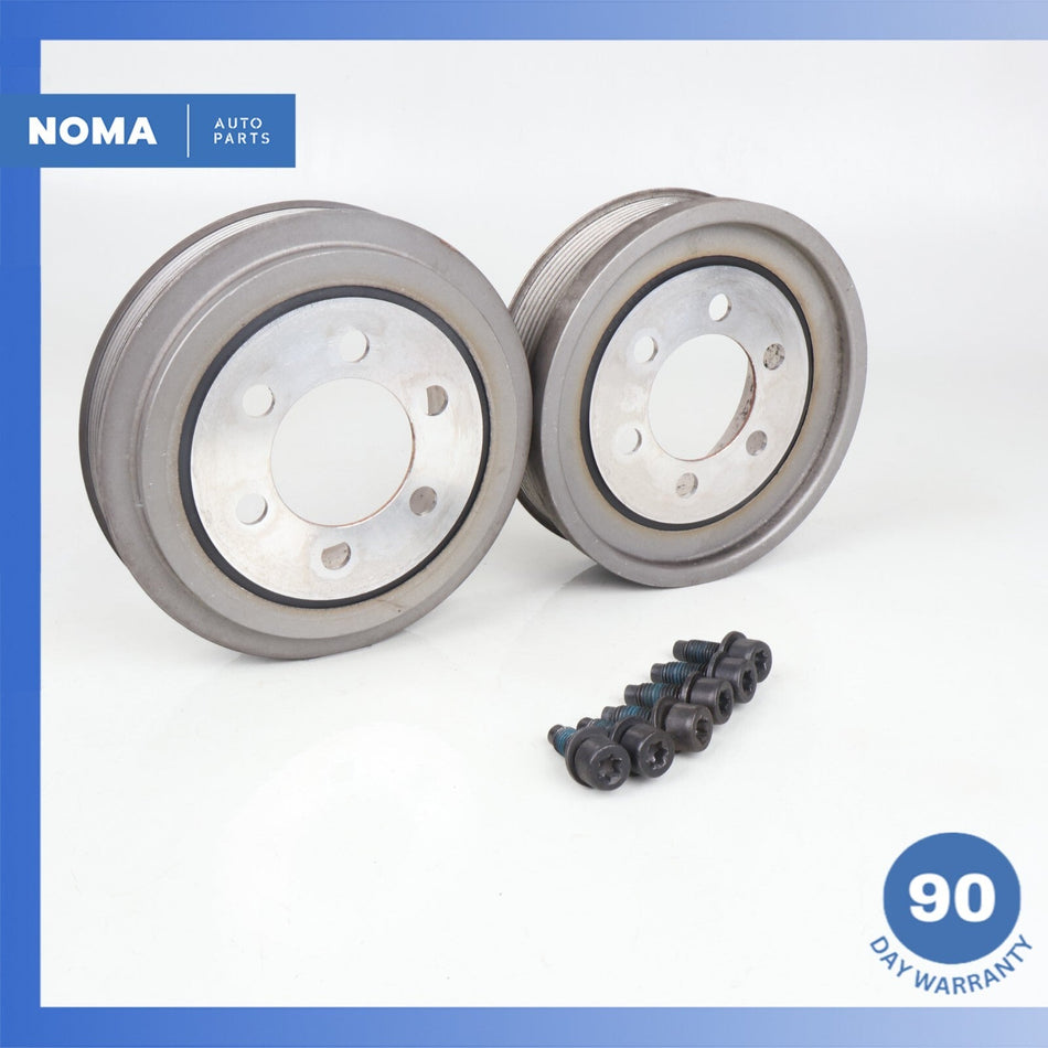 10-23 Jaguar X152 F-Type Range Rover Engine Crankshaft Balancer Pulley OEM 85k