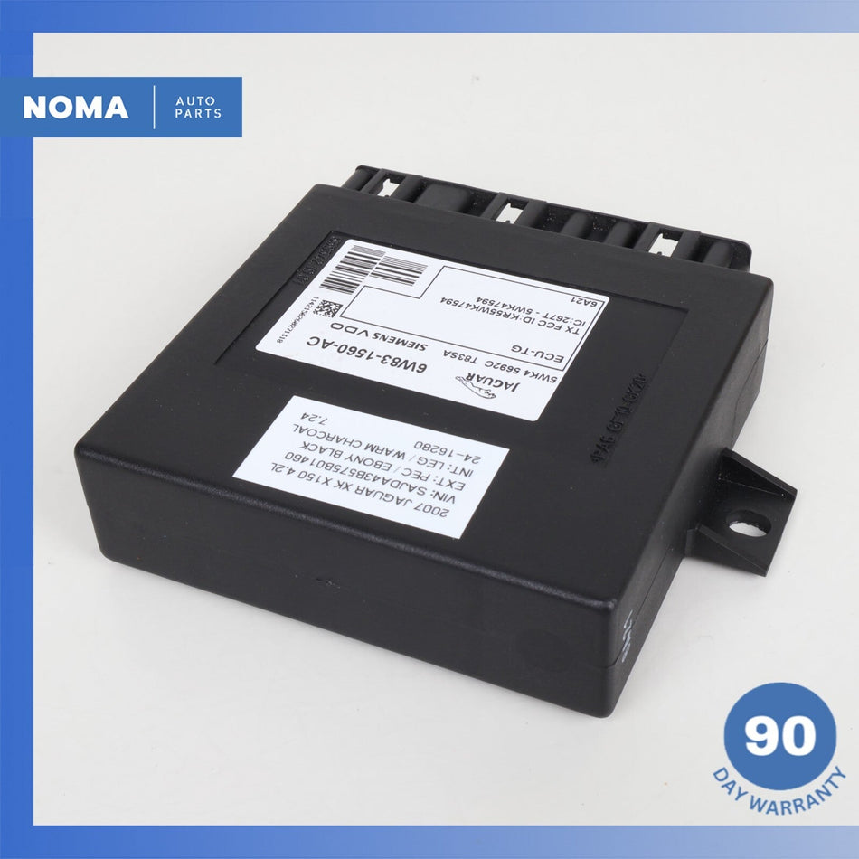 2007 Jaguar X150 XK TPMS Tire Pressure Monitor Module Unit 6W831560AD OEM