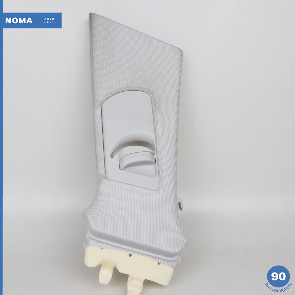 09-12 Audi A4 S4 B8 Left Driver Side Upper B Pillar Cover Panel Trim Gray OEM