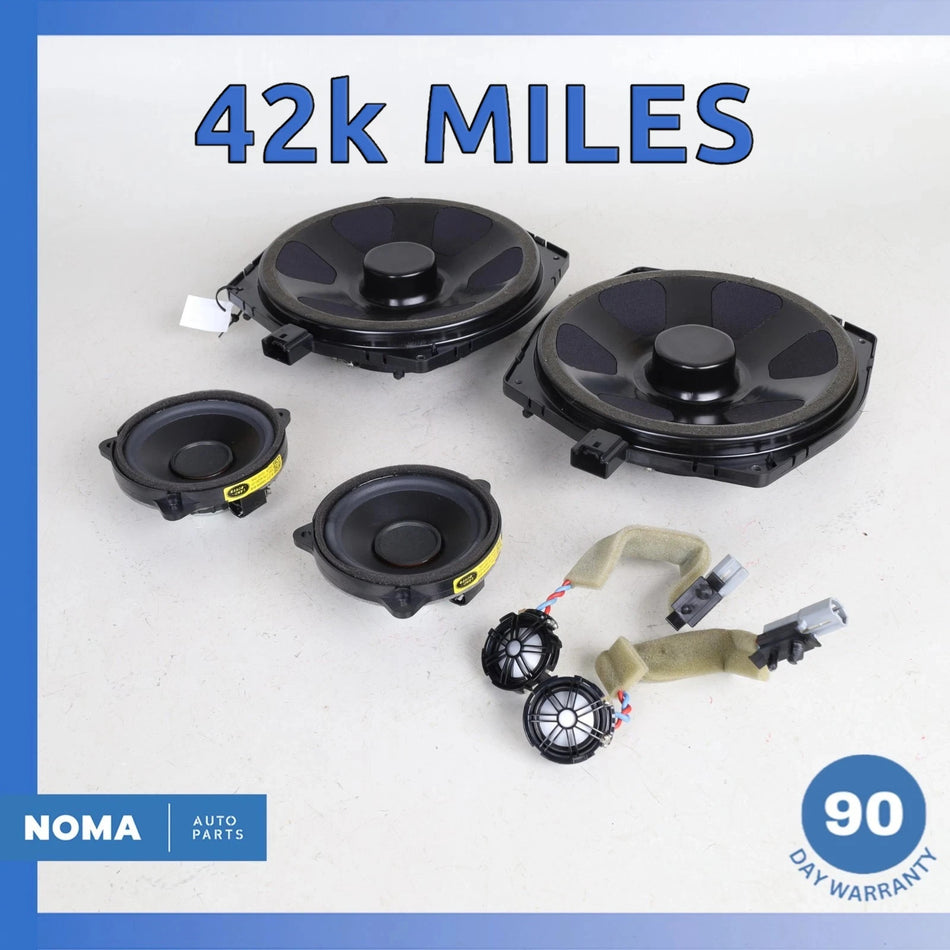 14-24 Jaguar X152 F-Type Premium Audio 1200W Door Speaker Set OEM 42k