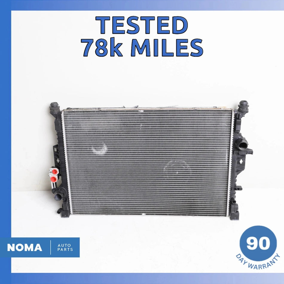 08-17 LR Discovery Sport L550 L538 Engine Cooling Radiator w/ Condenser OEM 78k