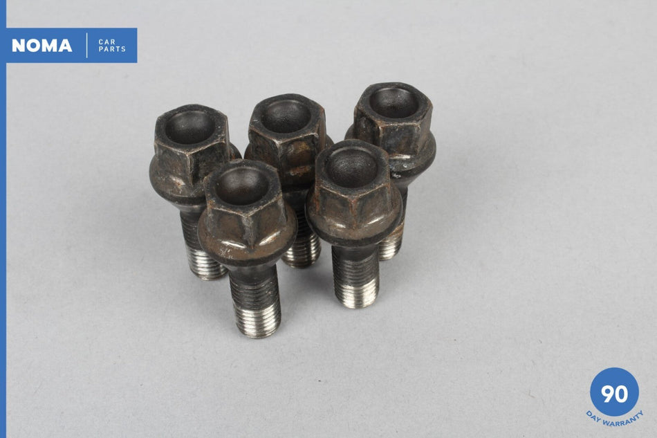 03-08 BMW Z4 E85 E86 E87 E46 E39 E60 Wheel Rim Bolts Lug Set of 5 6781150 OEM