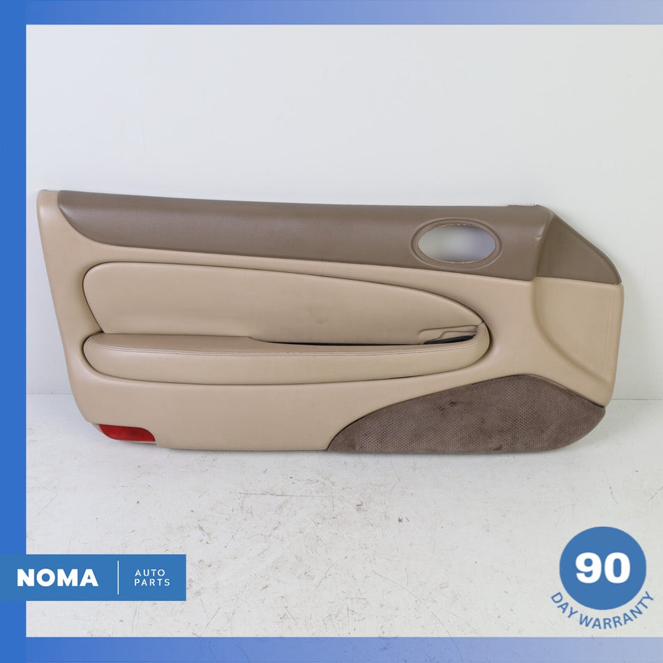 97-06 Jaguar X100 XK8 XKR Left Driver Side Interior Door Panel Beige OEM