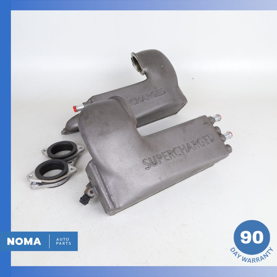 98-03 Jaguar XKR 4.0L S/C Left & Right Supercharger Intake Manifold Set OEM 63k