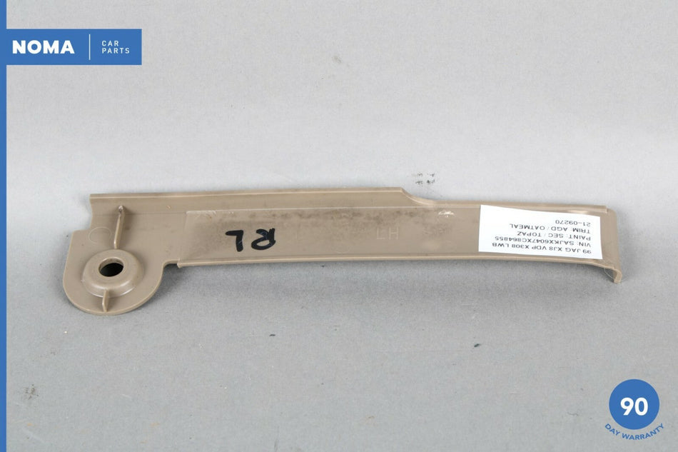 98-03 Jaguar XJ8 X308 Left Side Trunk Floor Carpet Cover Sill Finisher Trim OEM