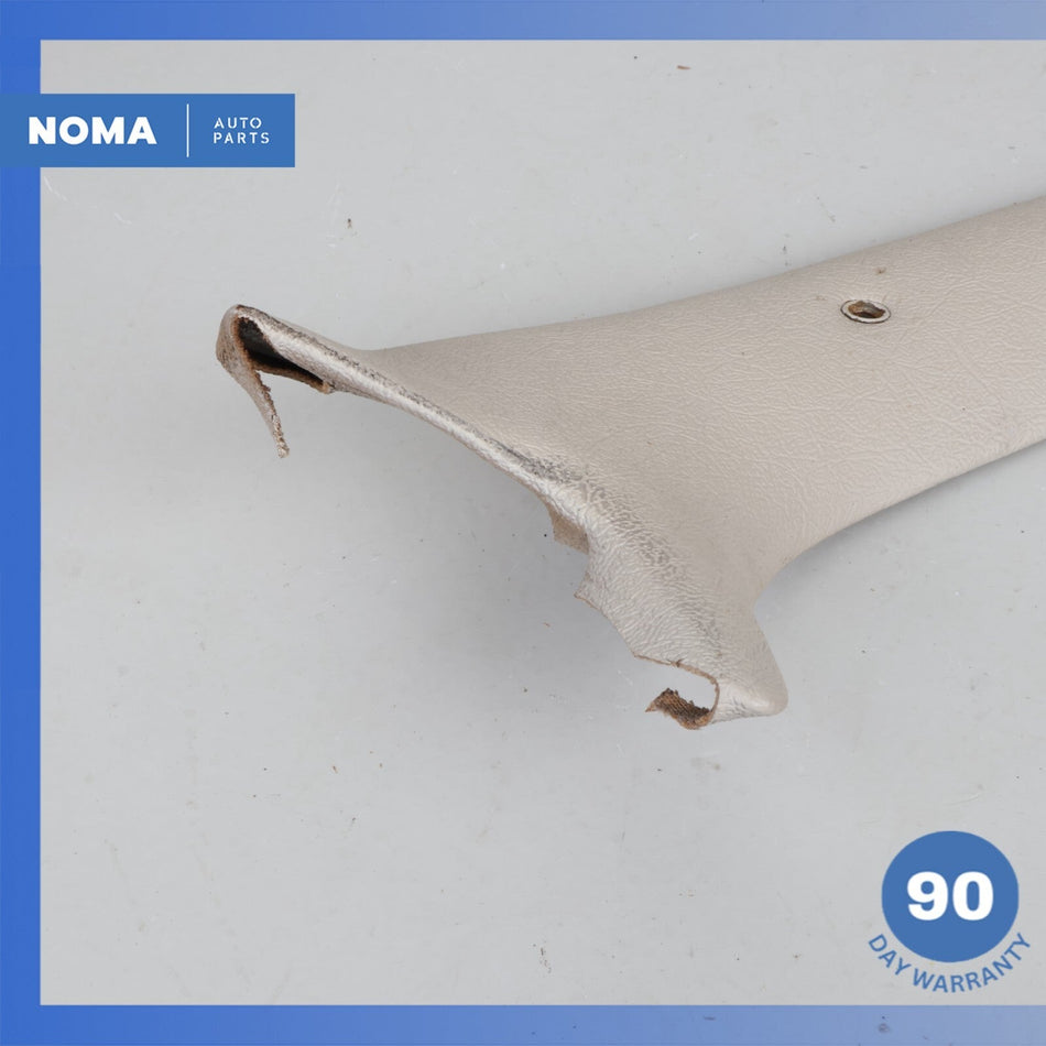 86-91 Jaguar XJS HE Convertible Left Driver Side A Pillar Cover Trim Beige OEM