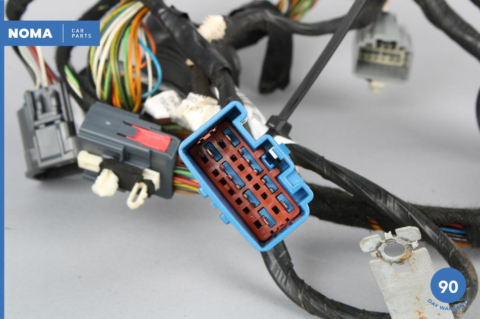 04-09 Jaguar X350 X358 XJ8 Front Right Passenger Side Door Wiring Harness OEM