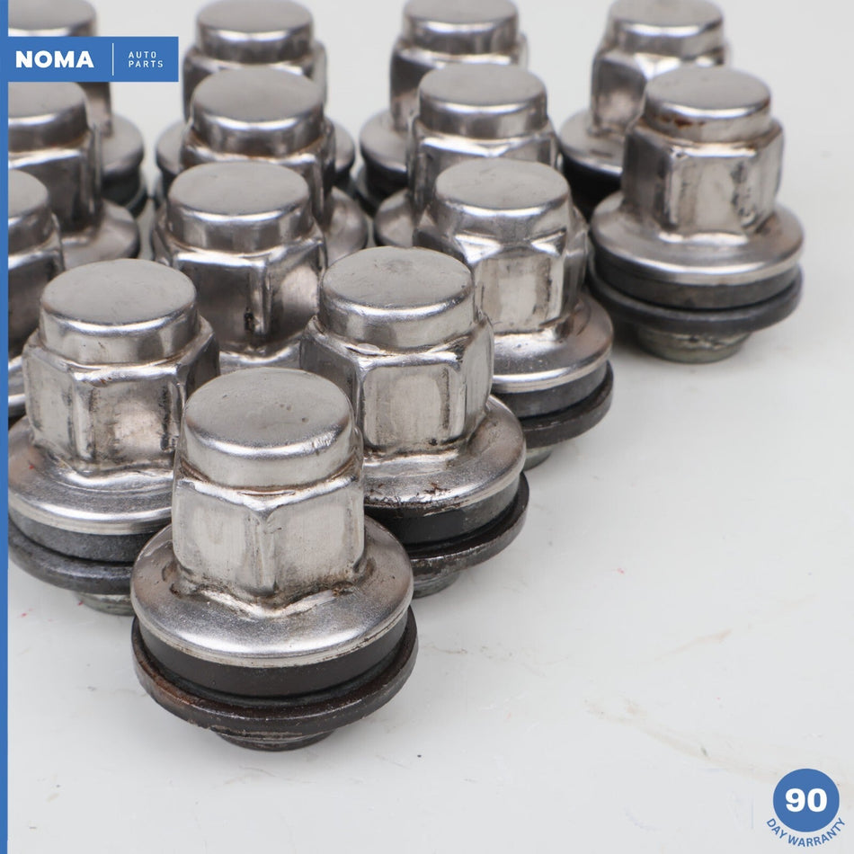 10-19 Jaguar XJ XJL X351 Road Wheel Rim Bolts Lug Set of 20 1X431012AB OEM