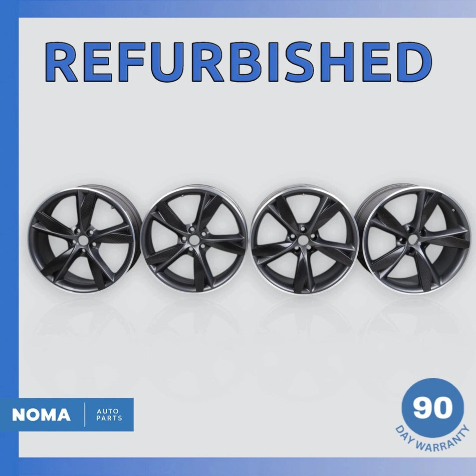 14-24 Jaguar F-Type Forged Blade 9 / 10.5 x R20 20" Wheel Rims Set Staggered OEM