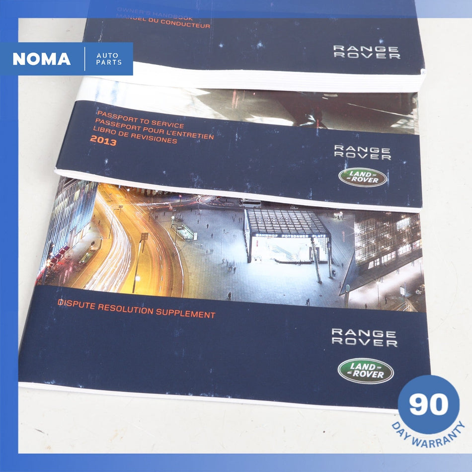 2013 LR Range Rover Evoque L538 Owner's Operator's Manual Book Assembly OEM
