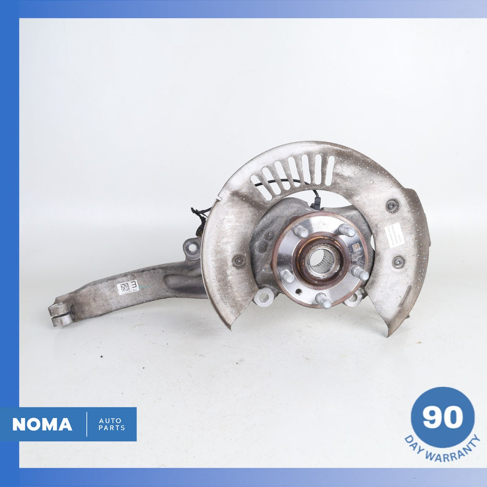 18-21 Jaguar X761 F-Pace Velar Front Right Spindle Knuckle Hub w/ Shield OEM 84k