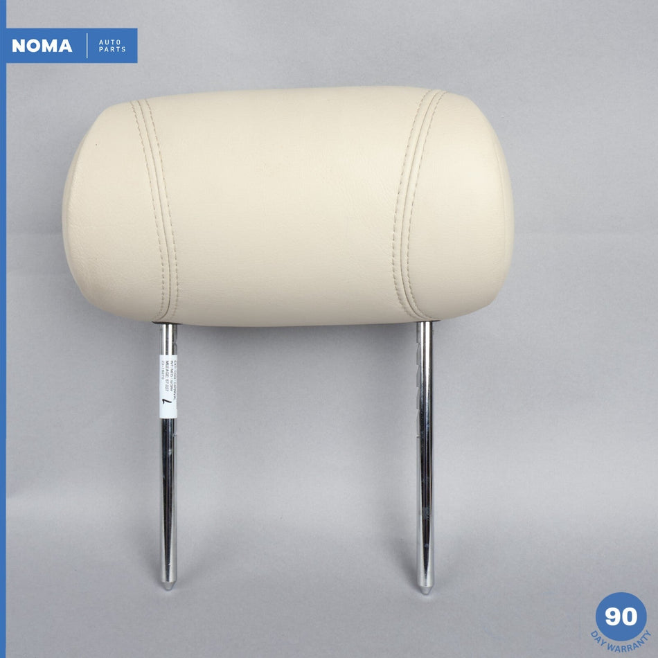 02-04 Jaguar X-Type X400 Front Right Left Side Headrest Head Rest Ivory NED OEM