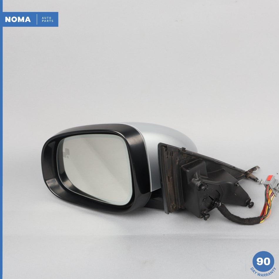 10-15 Jaguar XF X250 Front Left Driver Side Mirror Silver w/ Blind Spot MEE OEM