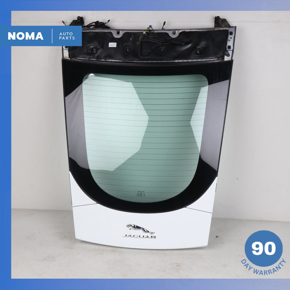 15-20 Jaguar X152 F-Type Coupe Rear Trunk Lid Hatch Shell w/ Glass White OEM