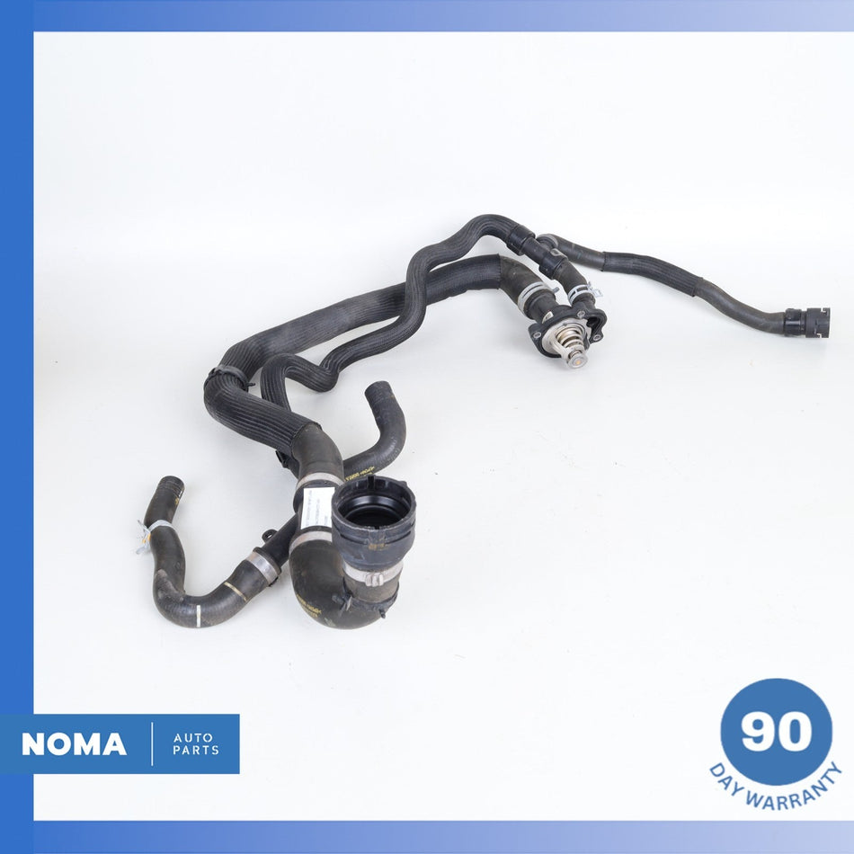 12-17 LR Discovery Sport L550 Engine Cooling Water Hose Set w/Thermostat OEM 39k