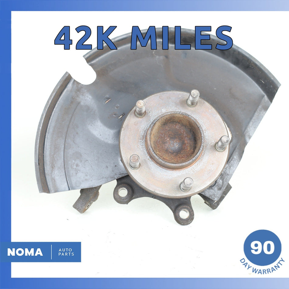 00-06 Jaguar X100 XKR Front Left Spindle Knuckle Hub w/Shield MXD1629AB OEM 42k