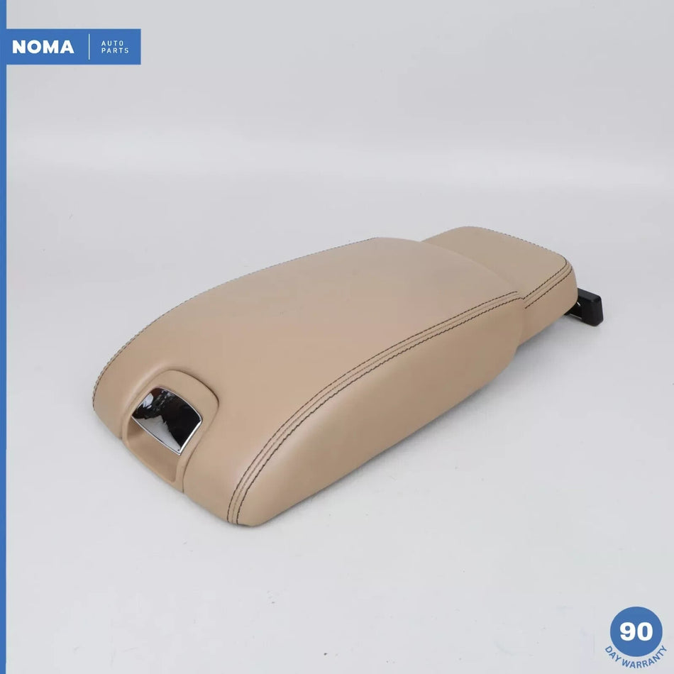 07-15 Jaguar X150 XK XKR Center Console Armrest Cover Lid Beige OEM