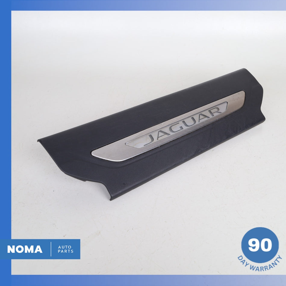 17-20 Jaguar X761 F-Pace Front Right Door Illuminated Tread Scuff Plate OEM 66k