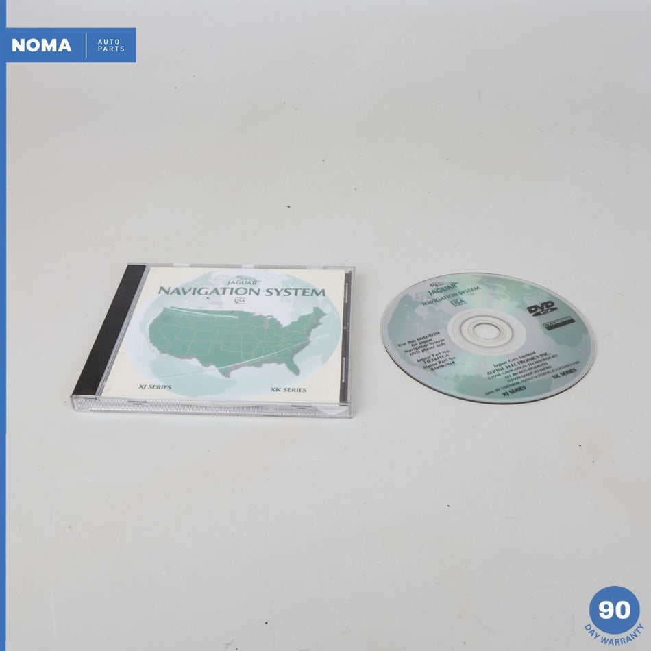 2001 Jaguar X100 XKR NAV Navigation System Disc DVD Alpine USA OEM
