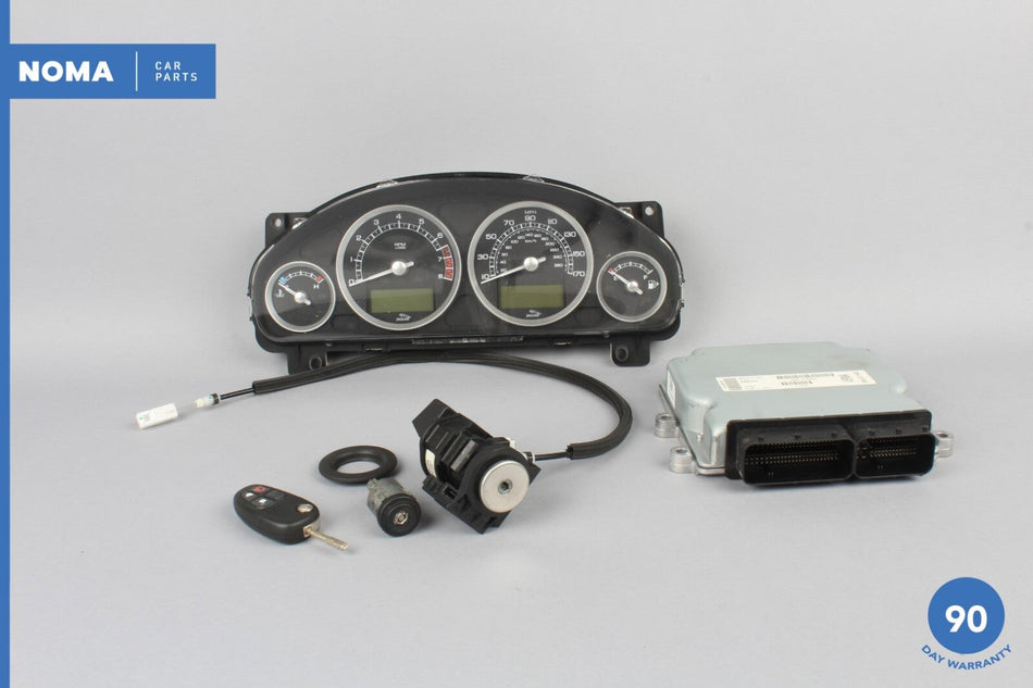 2008 Jaguar S-Type X206 ECU Module Ignition Trunk Key Instrument Cluster OEM