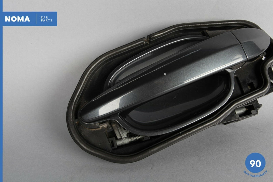 05-10 BMW 535xi E60 E61 Front Right Passenger Side Exterior Door Handle Gray OEM