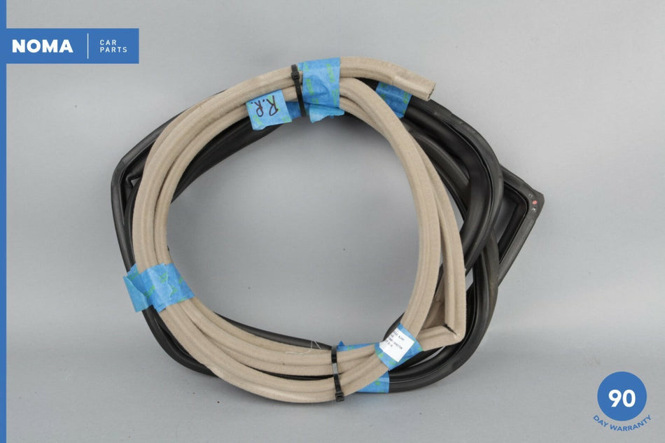 93-94 Jaguar XJ6 XJ40 SWB Rear Right Side Exterior & Interior Door Seal Set OEM