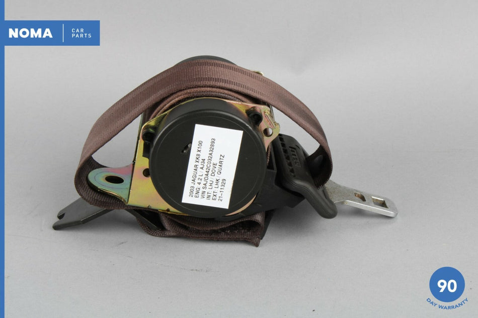 01-06 Jaguar XK8 X100 Convertible Rear Left Driver Seat Belt Retractor LEG OEM