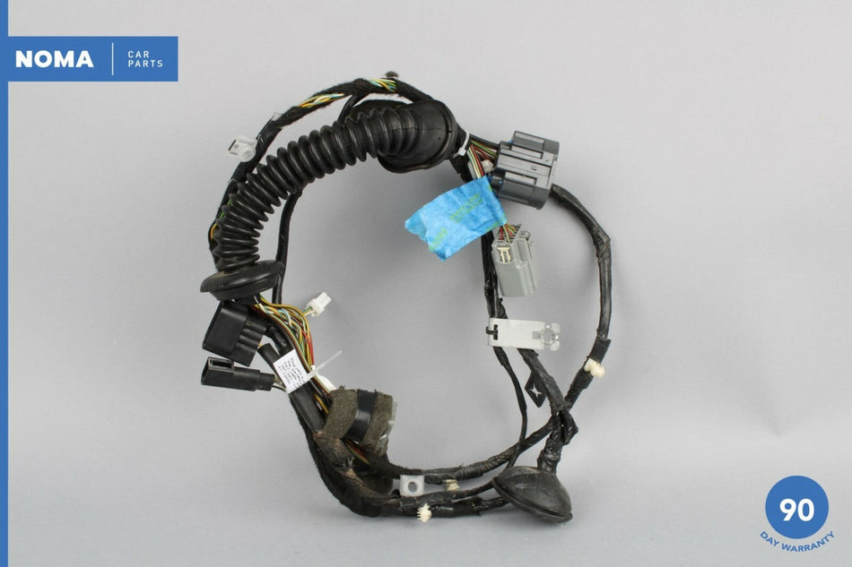 05-09 Jaguar XJ8 VDP X350 X358 LWB Rear Left Side Door Wiring Harness OEM