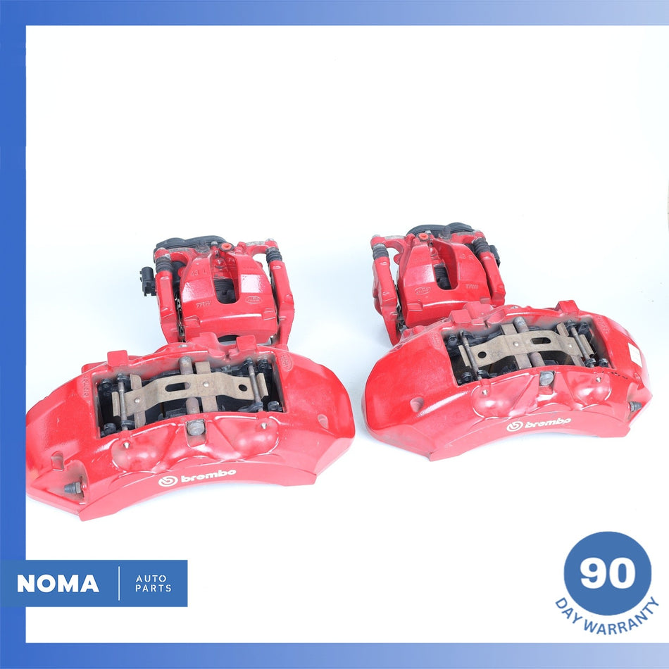 14-19 LR Range Rover Sport L494 Front & Rear Side Brake Caliper Set BREMBO OEM