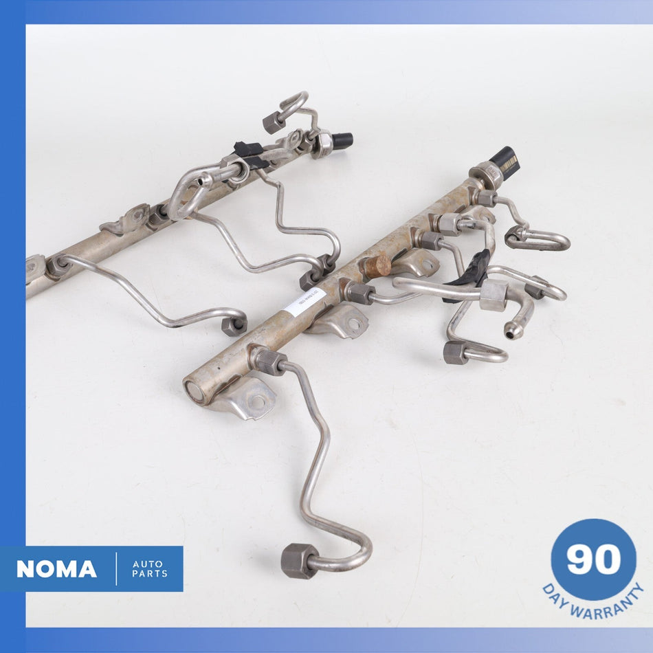 08-14 BMW F10 550i 750Li N63B44 4.4L Engine Fuel Injection Rail Set OEM