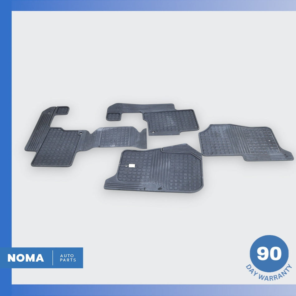 05-16 Land Rover L319 LR4 Front & Rear Left & Right Rubber Floor Mat Set OEM