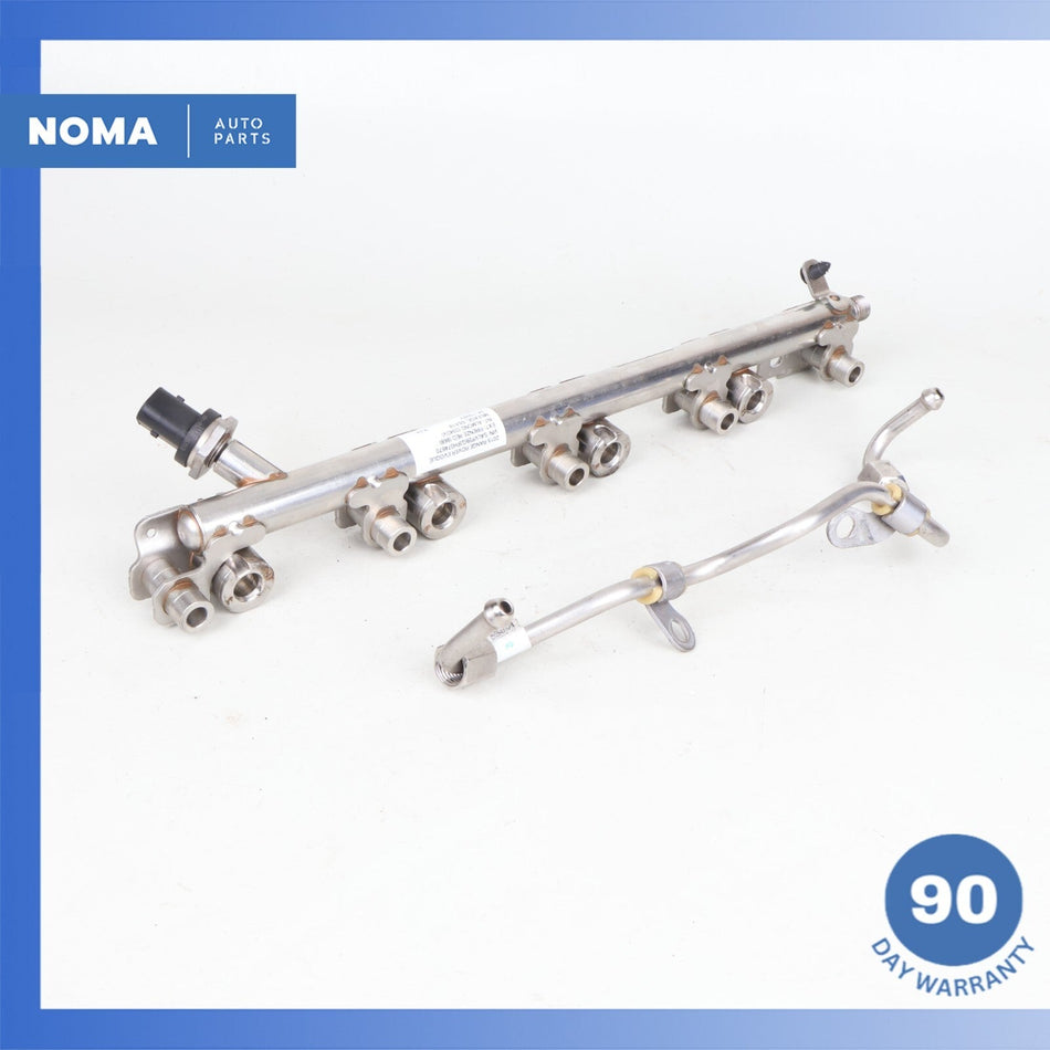 12-17 Range Rover Evoque L538 XF 2.0L Fuel Injector Rail Line Manifold OEM 59k