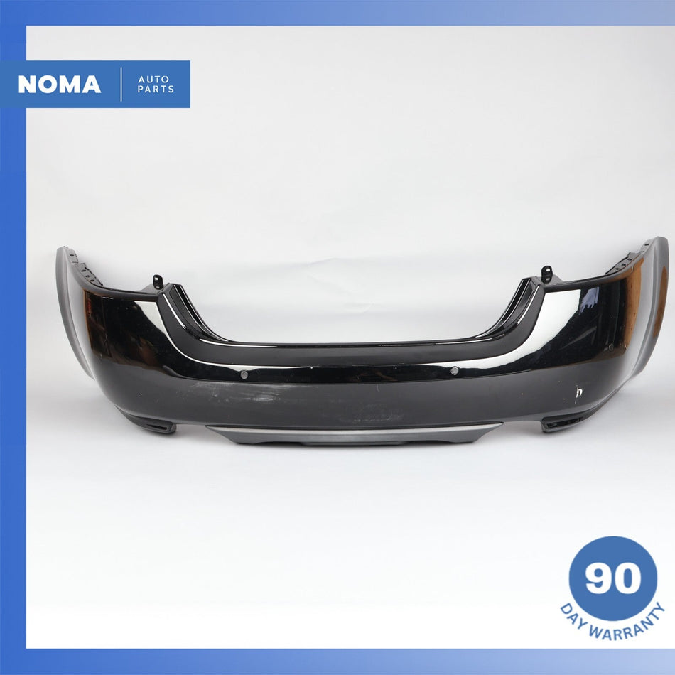 12-15 Jaguar X150 XK Rear Bumper Cover Assembly Ebony Black OEM
