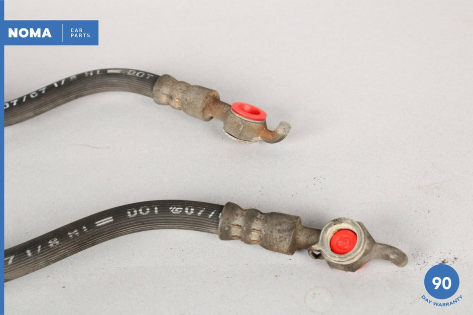 07-17 Lexus XF40 LS460 Front Hydraulic Brake Hose Set of 2 90947-02F77 OEM