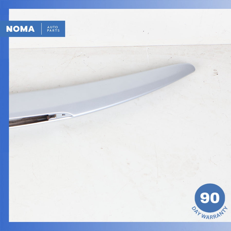 07-15 Jaguar X150 XK XKR Trunk Lid Molding Trim Spoiler Wing Liquid Silver OEM