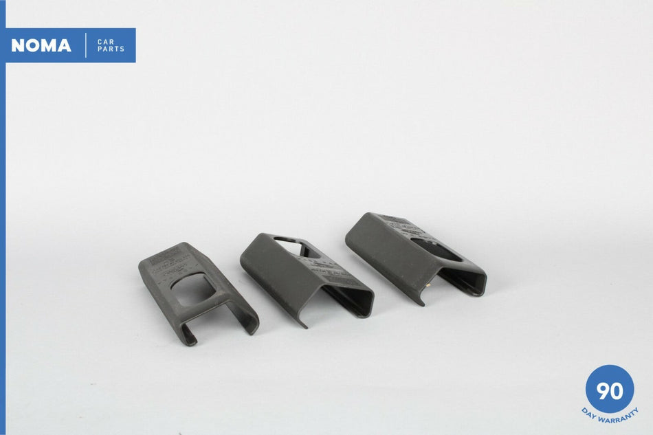 09-15 Jaguar X250 XF XK Front Right Side Seat Rail Cover Trim Set of 3 LEG OEM