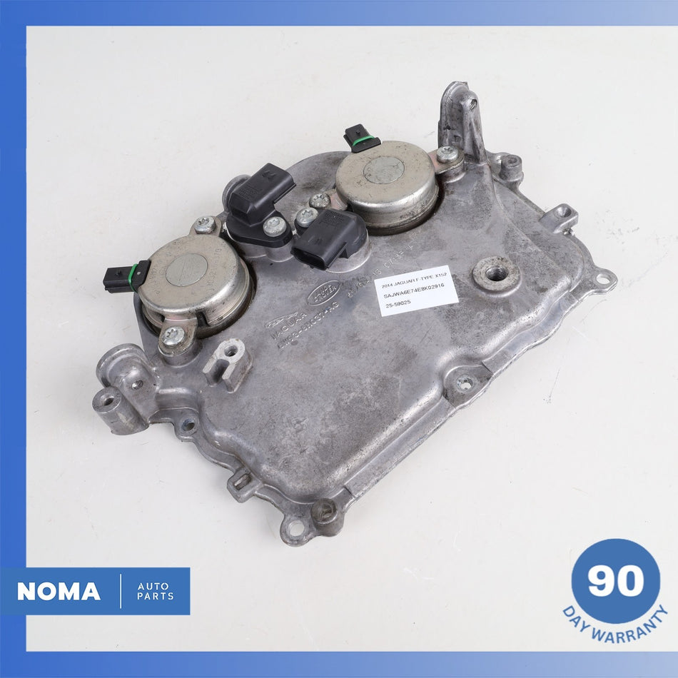 10-23 Jaguar X152 F-Type XJ Range Rover Left Side Engine Timing Chain Cover OEM
