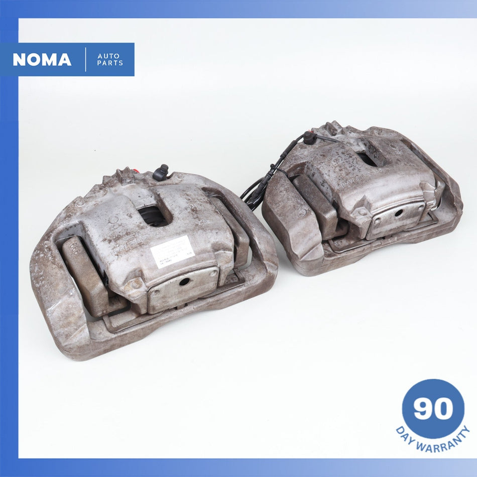 11-19 BMW F10 ActiveHybrid 5 Front Right & Left Brake Caliper Set of 2 OEM