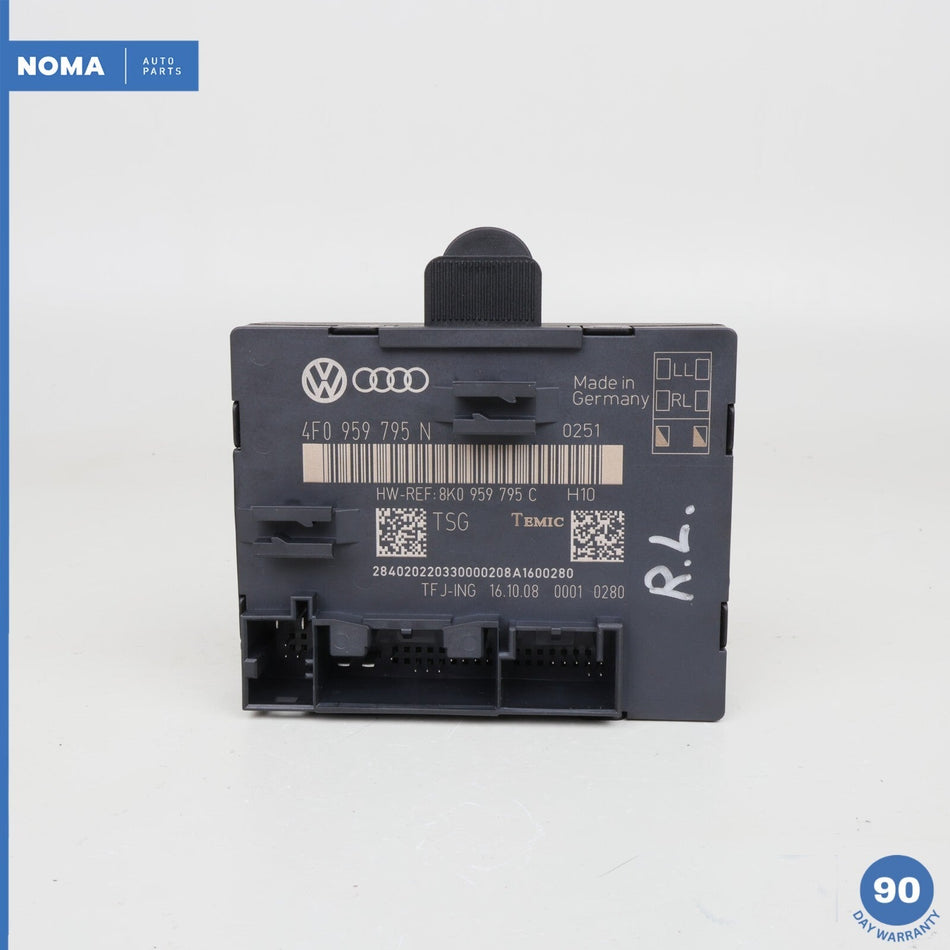09-10 Audi A4 Q5 B8 Rear Left or Right Side Door Control Module 8K0959795C OEM