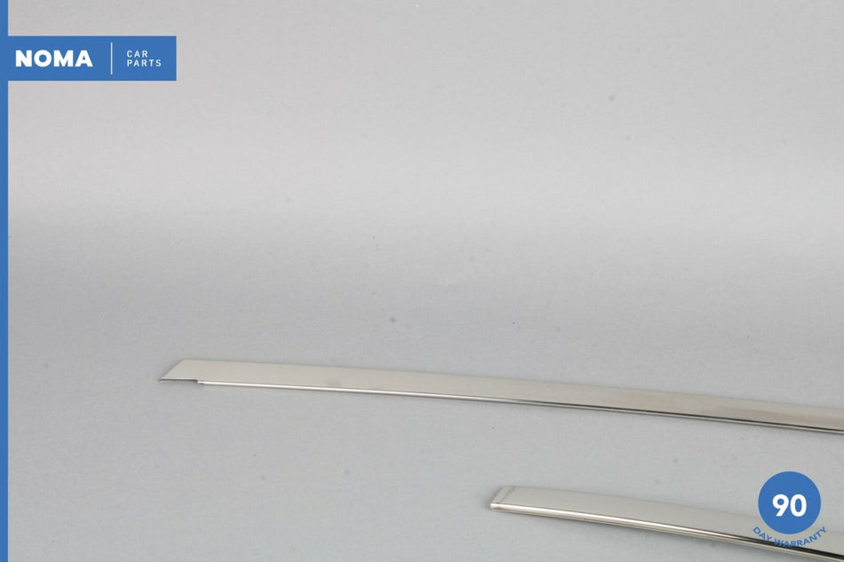 1997 Jaguar XJ6 VDP X300 LWB Rear Right Passenger Door Window Molding Set OEM