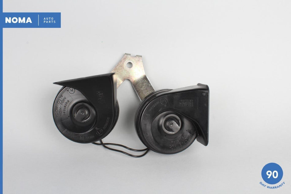 07-15 Jaguar XKR XK X150 Left and Right Low and High Tone Signal Horn Set OEM