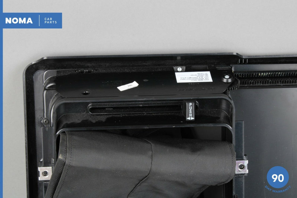 06-08 BMW 750i 750Li E66 Trunk Boot Inner Ski Bag Storage Compartment Trim OEM