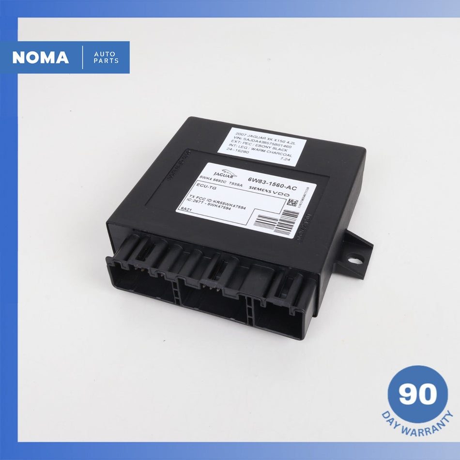 2007 Jaguar X150 XK TPMS Tire Pressure Monitor Module Unit 6W831560AD OEM